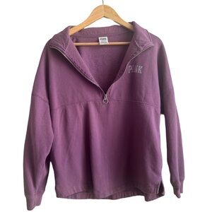 PINK Victoria's Secret Purple Oversized Hoodie